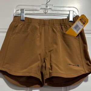 Carhartt Force rugged flex ripstop shorts,4 pocket,logo,elastic waist,wick sweat